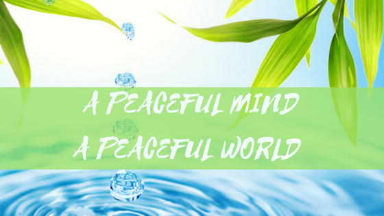 Buddhism Practicing for Politicians – A Peaceful Mind A Peaceful World