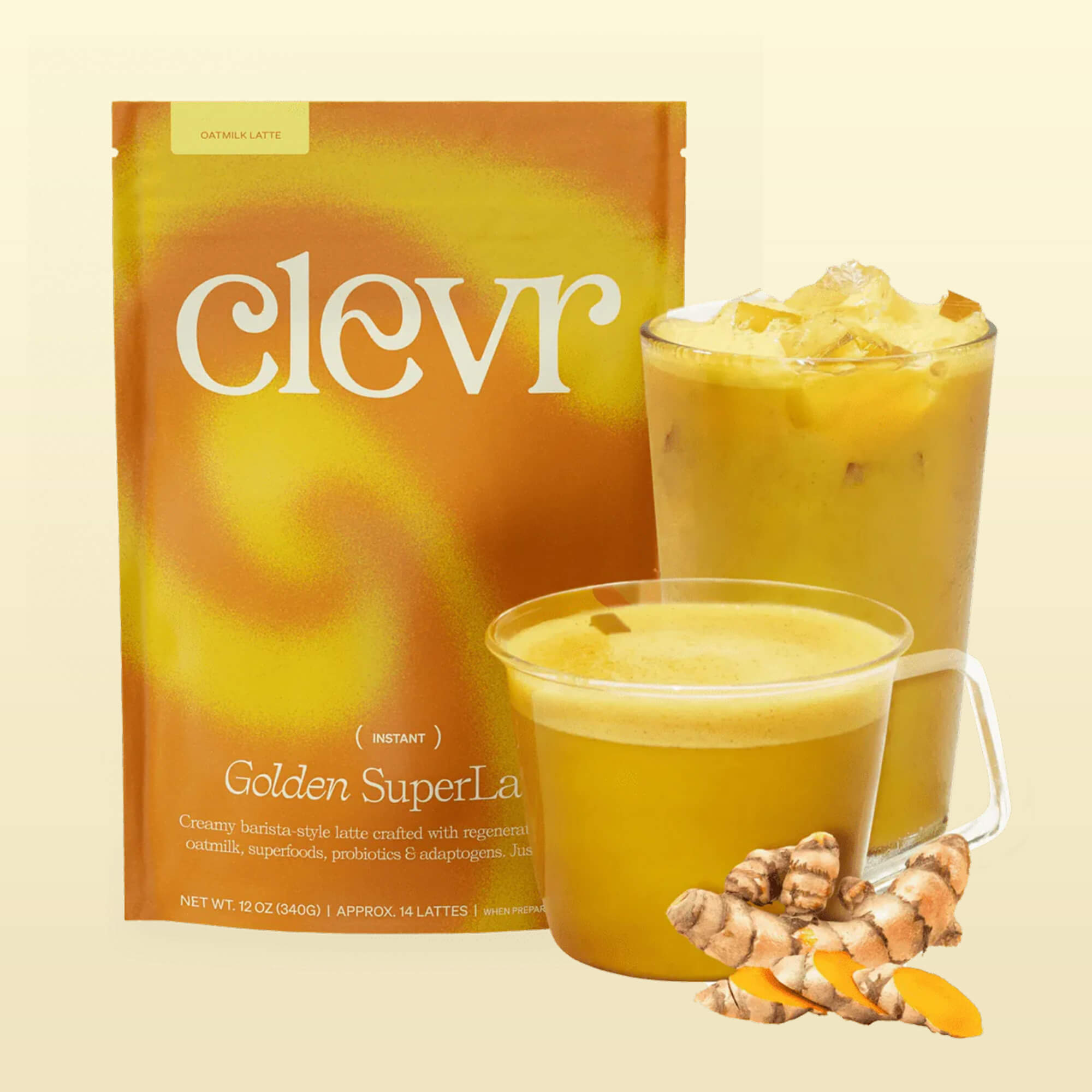 Clevr Blends Golden SuperLatte pouch