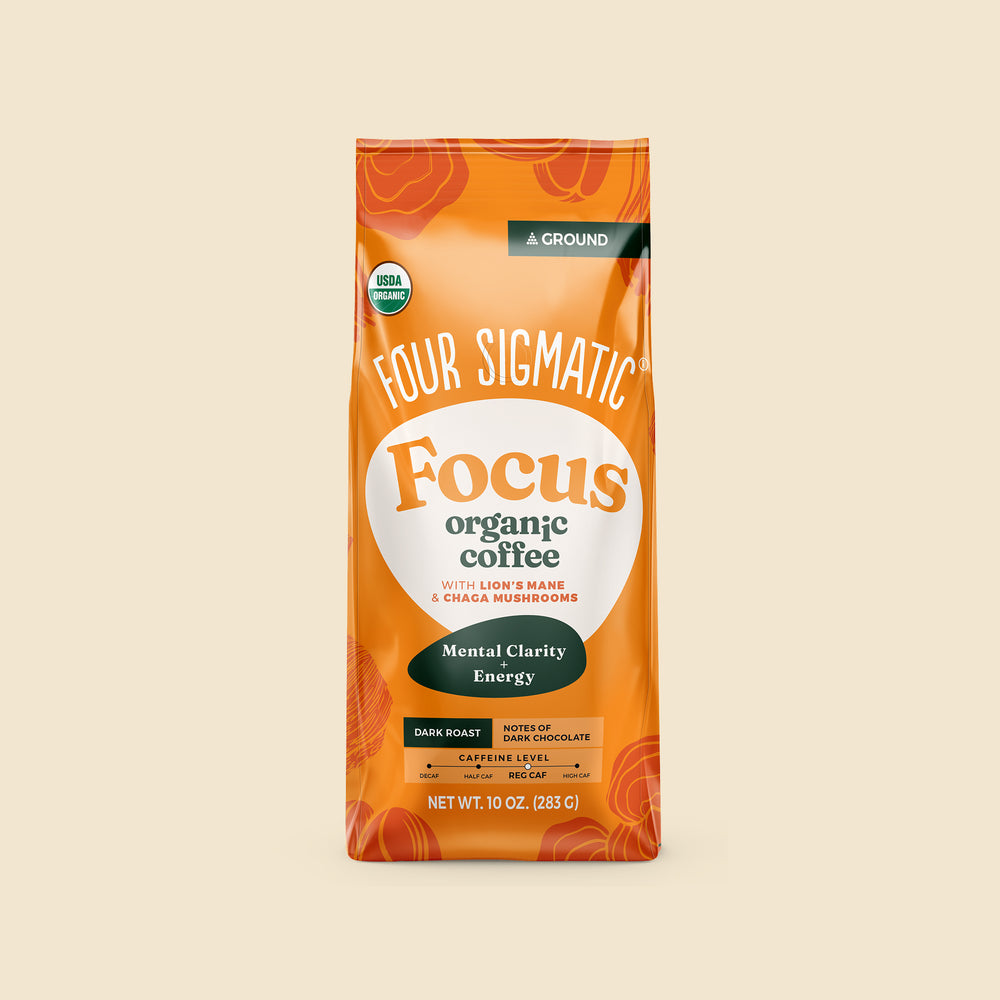 Four Sigmatic Organic Focus Mushroom Ground Coffee bag