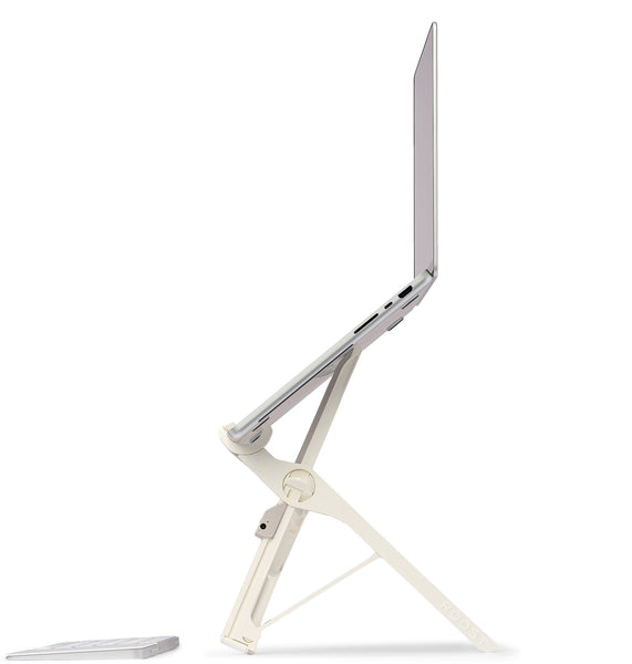 Roost V3 White version with laptop