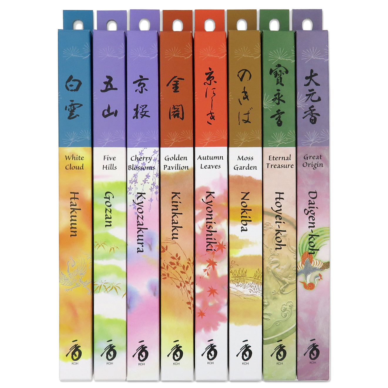 Shoyeido Daily Incense 8-fragrance assortment