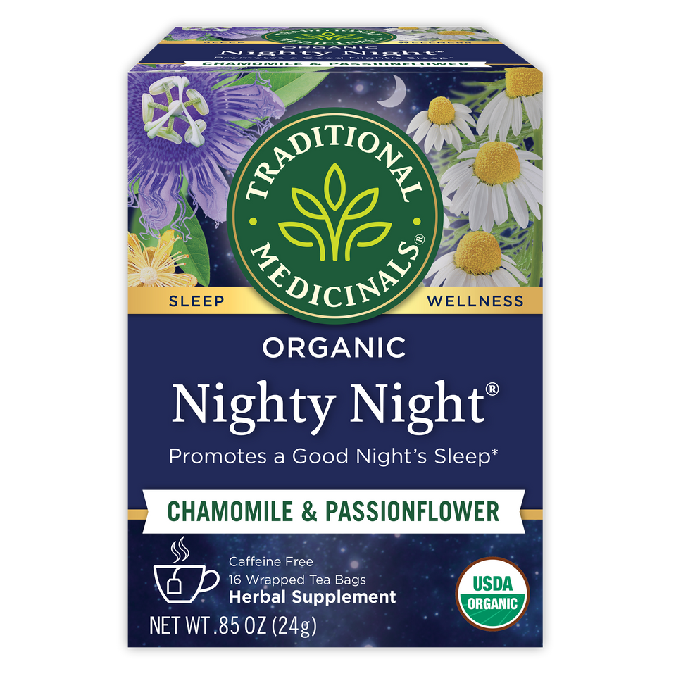 Traditional Medicinals Organic Nighty Night Tea box